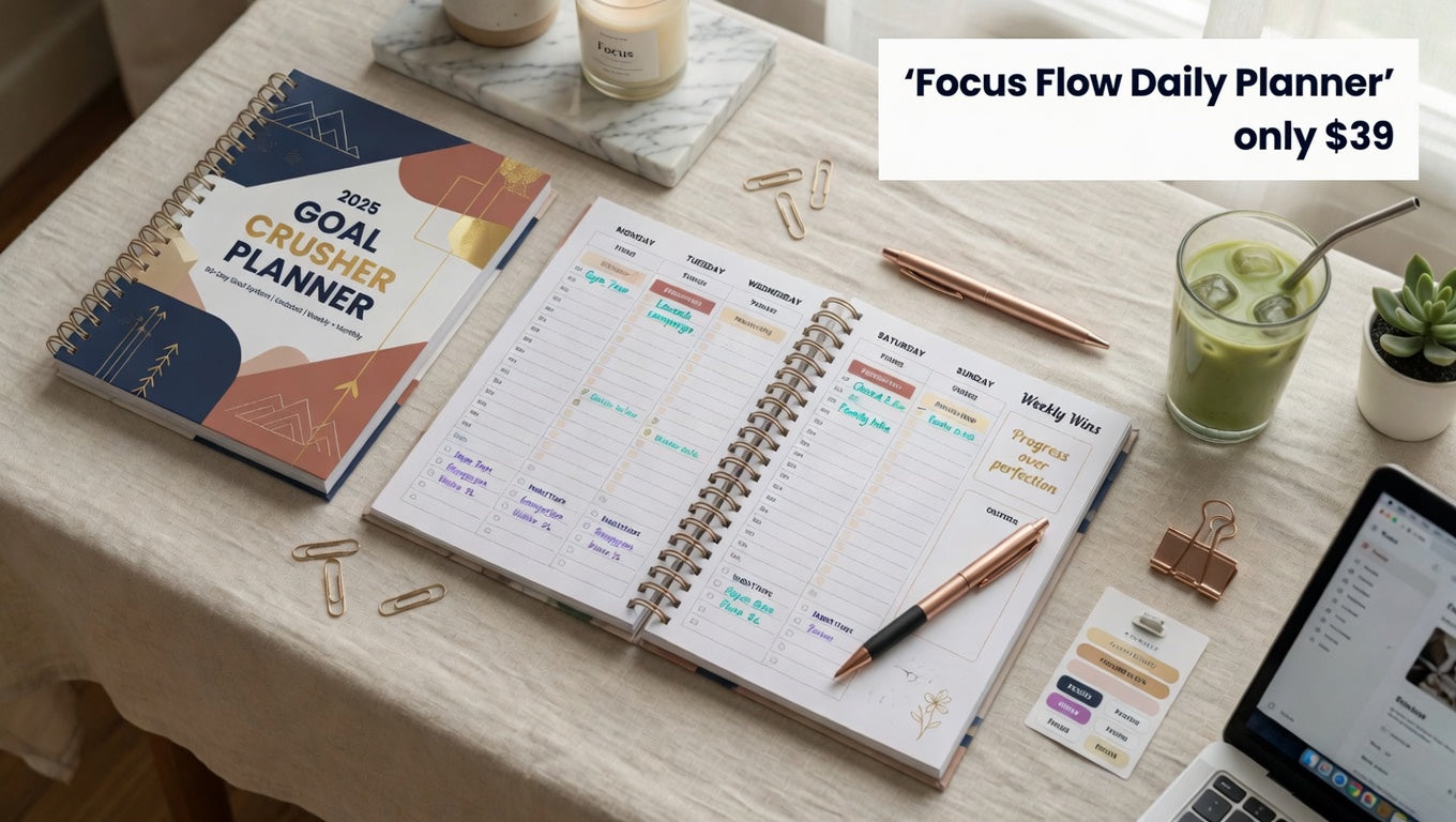 Focus Flow Daily Planner